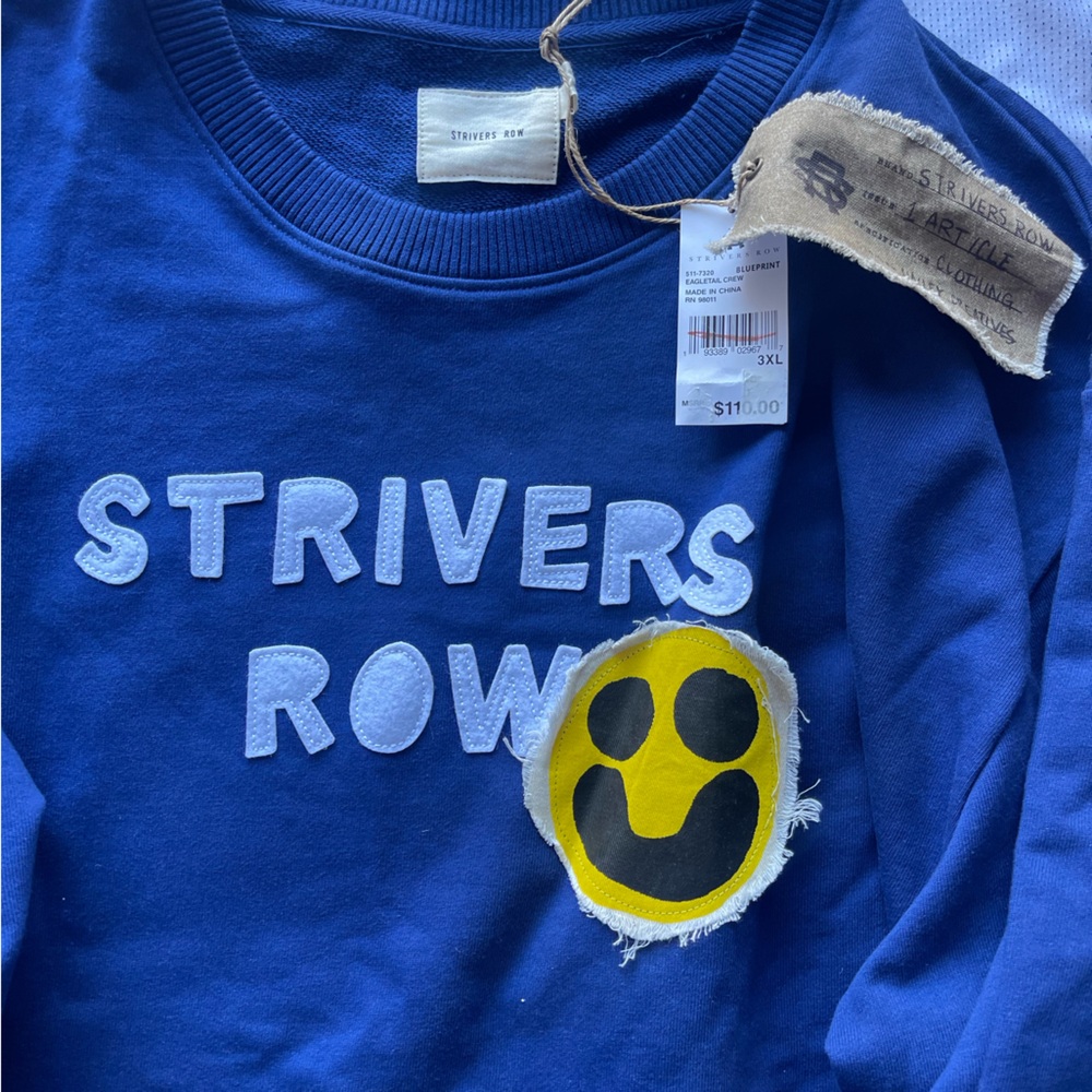 Strivers Row Men's Crewneck Sweatshirt Size 3XL NWT - Picture 6 of 6